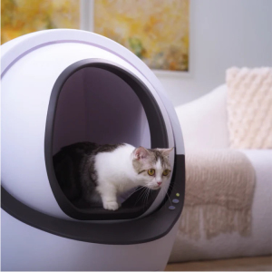 Aclıum Akıllı Otomatik Kedi Tuvaleti - 64x64x72 cm (XL) - 3