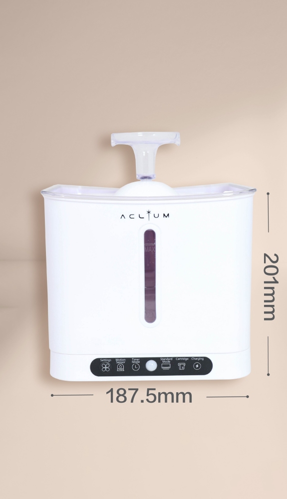 Aclium Hareket Sensörlü Sessiz Kedi Su Sebili - 1