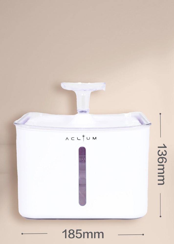 Aclıum Otomatik Şelale Tipi Kedi Su Sebili - 1