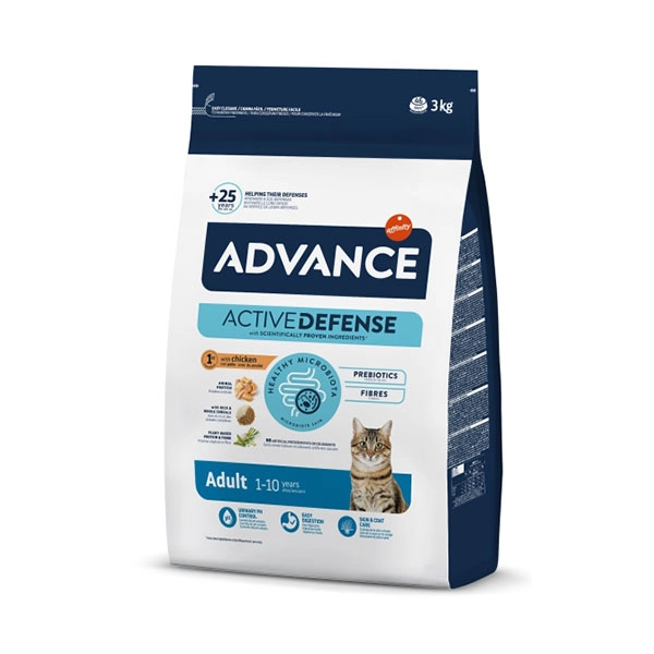 Advance Tavuk Etli 3 Kg Yetişkin Kuru Kedi Maması - 1