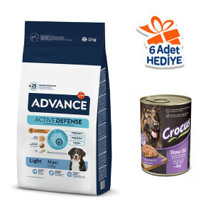 Advance Maxi Light Büyük Irk Yetişkin Köpek Maması 12 kg