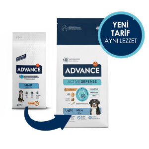 Advance Maxi Light Büyük Irk Yetişkin Köpek Maması 12 kg - 4