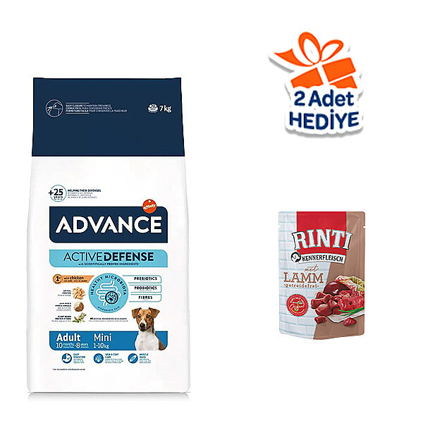 Advance Mini Yetişkin Köpek Maması 7 kg - 1