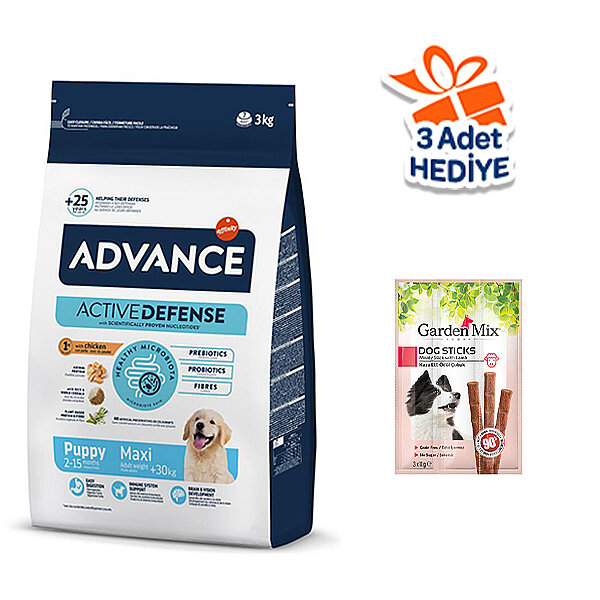 Advance Maxi Puppy Büyük Irk Yavru Köpek Maması 3 kg