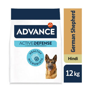 Advance Hindi ve Pirinçli Alman Kurdu Yetişkin Köpek Maması 12 kg