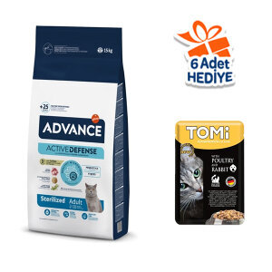 Advance Hindili Kısırlaştırılmış Kedi Maması 15 kg