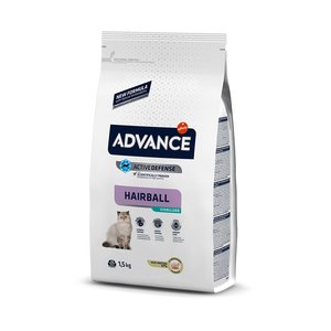 Advance Hindili Tüy Yumağı Önleyici Kısırlaştırılmış Kedi Maması 1.5 kg