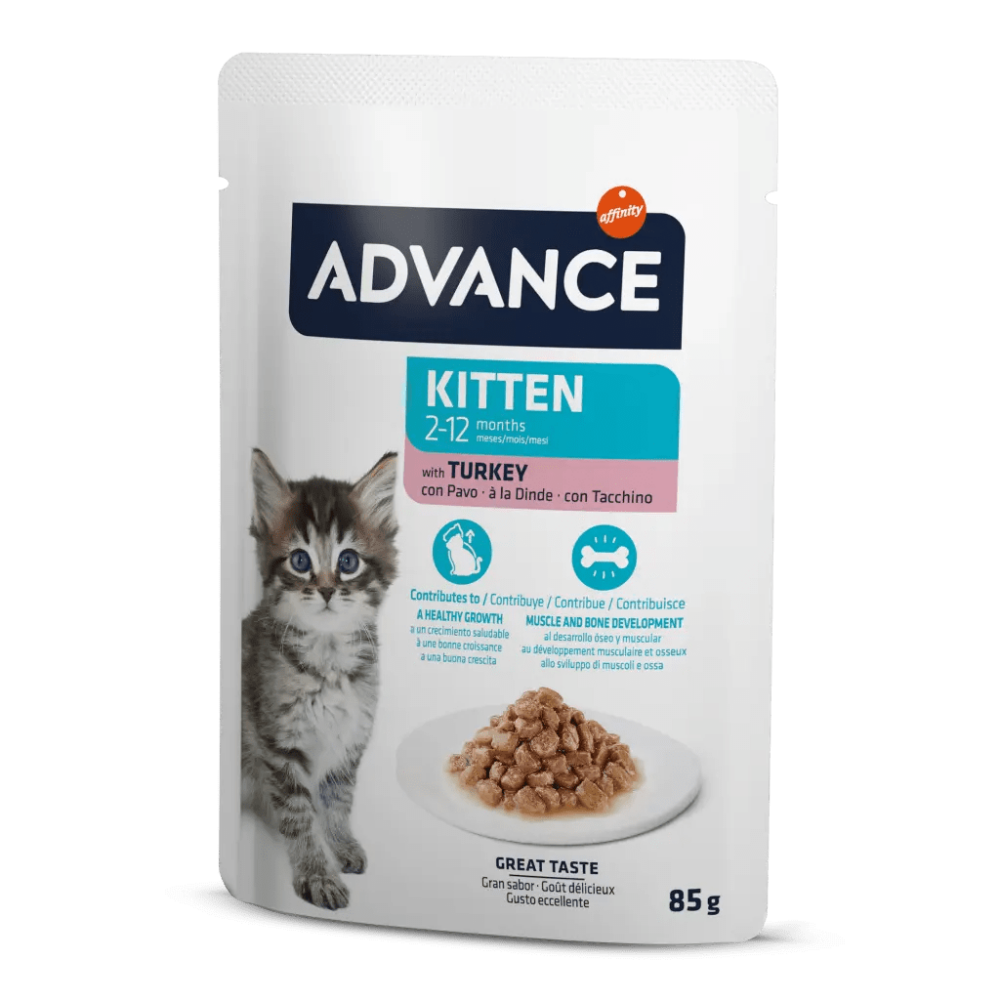 Advance Hindili Yavru Kedi Konservesi 85 gr - 1