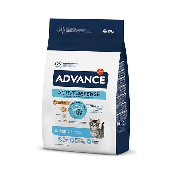 Advance Kitten Tavuklu ve Pirinçli Yavru Kedi Maması 10 kg - 2