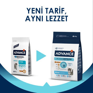 Advance Kitten Tavuklu ve Pirinçli Yavru Kedi Maması 10 kg - 3