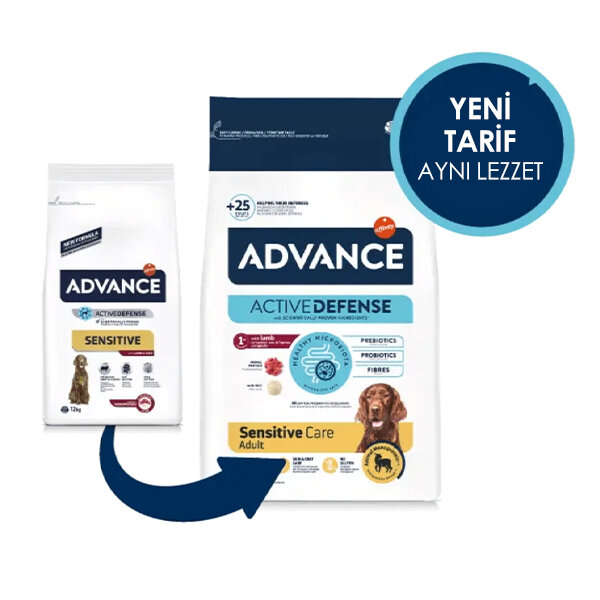 Advance Kuzu Etli ve Pirinçli Hassas Yetişkin Köpek Maması 12 kg - 4