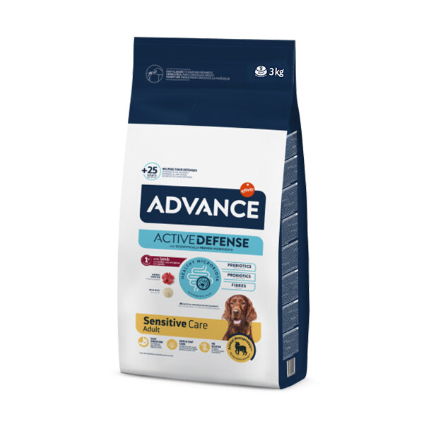 Advance Kuzu Etli ve Pirinçli Hassas Yetişkin Köpek Maması 3 kg - 5