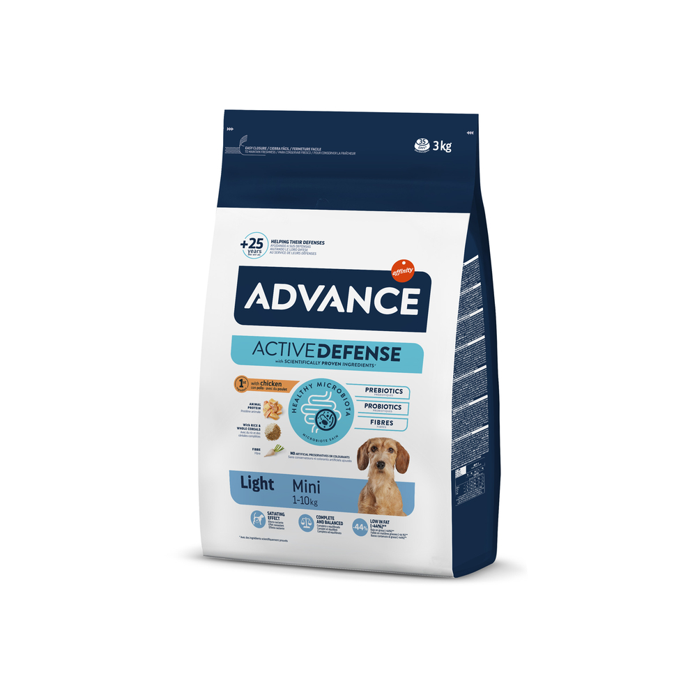 Advance Light Tavuk ve Pirinçli Küçük Irk Diyet Köpek Maması 3 kg - 4
