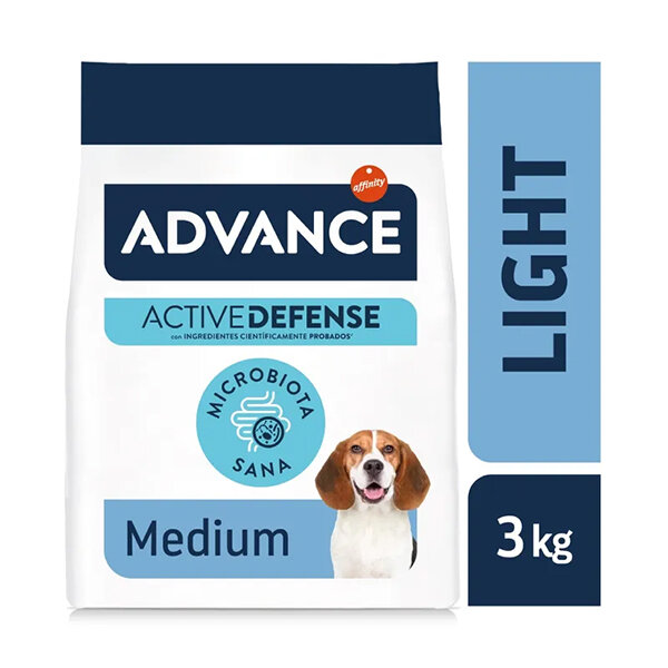 Advance Light Tavuklu ve Pirinçli Orta Irk Yetişkin Köpek Maması 3 kg - 2