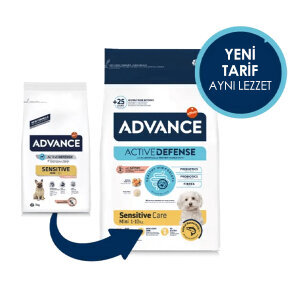 Advance Mini Sensitive Küçük Irk Hassas Sindirim Destekleyici Köpek Maması 7 KG - 3