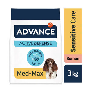 Advance Sensitive Care Somonlu Orta ve Büyük Irk Yetişkin Köpek Maması 3 kg - 2