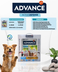 Advance Somonlu Yavru Köpek Maması 3 Kg Evine Hoşgeldin Hediyeli Box