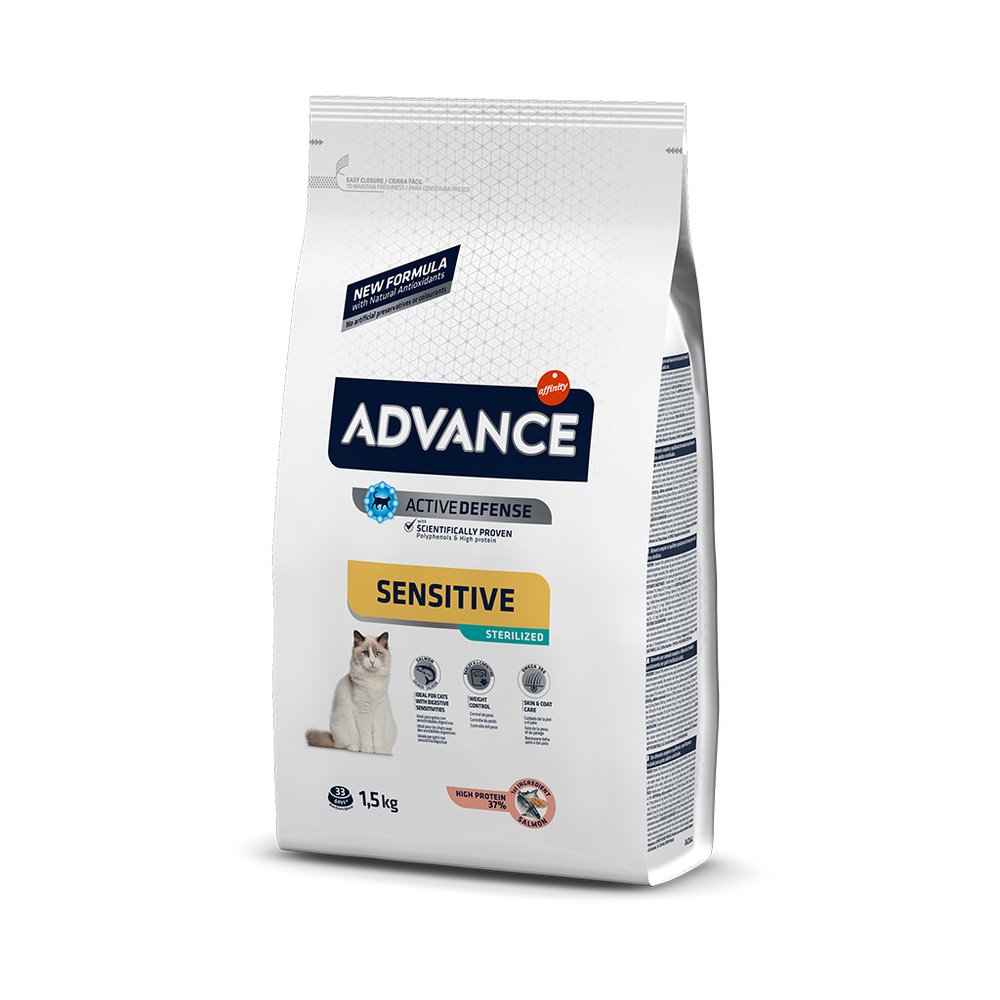 Advance Sterilized Somonlu Kısırlaştırılmış Kedi Maması 1.5 kg - 1