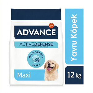 Advance Tavuklu ve Pirinçli Büyük Irk Yavru Köpek Maması 12 kg