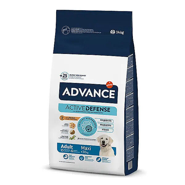 Advance Tavuklu ve Pirinçli Büyük Irk Yetişkin Köpek Maması 14 kg - 2