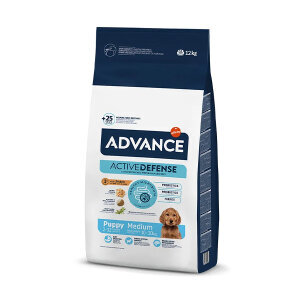 Advance Tavuklu ve Pirinçli Orta Irk Yavru Köpek Maması 12 kg - 4