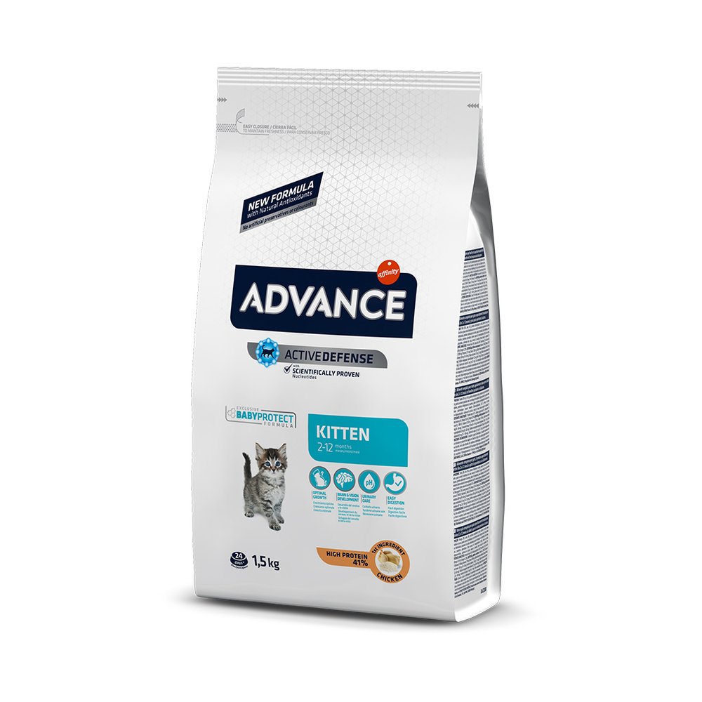 Advance Tavuklu Yavru Kedi Maması 1.5 kg - 1
