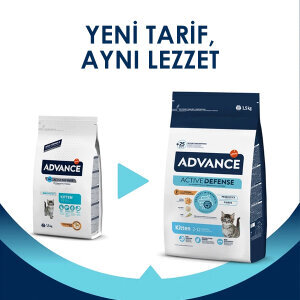 Advance Tavuklu Yavru Kedi Maması 1.5 kg - 3