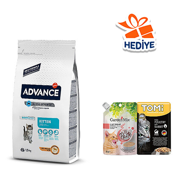 Advance Tavuklu Yavru Kedi Maması 1.5 kg - 1