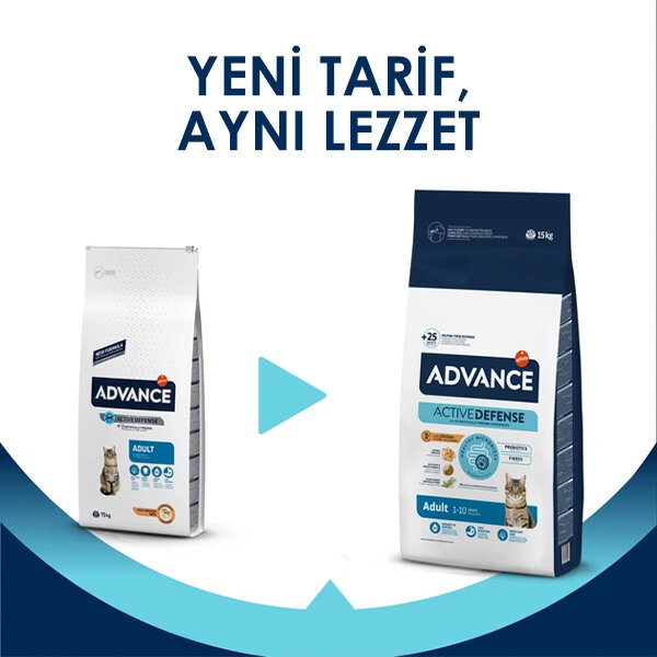 Advance Tavuklu Yetişkin Kedi Maması 15 kg - 2