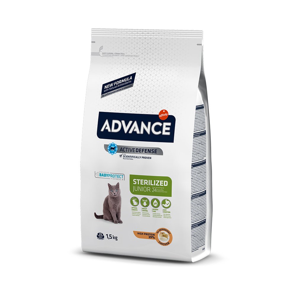 Advance Young Tavuklu Kısırlaştırılmış Yavru Kedi Maması 1.5 kg - 1