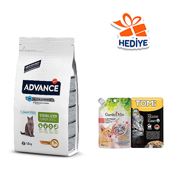 Advance Young Tavuklu Kısırlaştırılmış Yavru Kedi Maması 1.5 kg