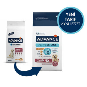 Advance Maxi Senior +6 Büyük Irk Yaşlı Köpek Maması 12 kg - 3
