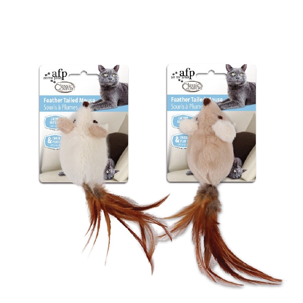 Afp Classic Comfort - Tüy Kuyruklu Peluş Fare - 1