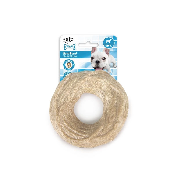 Afp Dental Chews - Diş Kaşıma Ahşap Donut Fıstıklı - 1