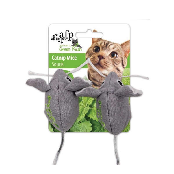 Afp Green Rush - Peluş Catnip Fare Oyuncak - 1