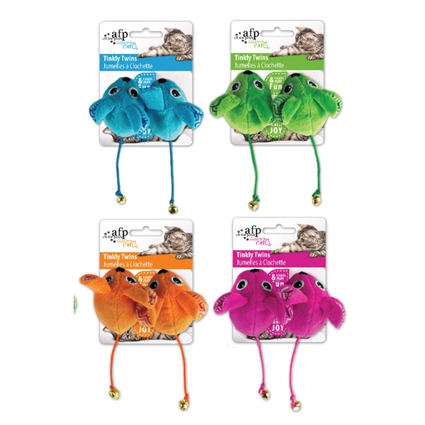 Afp Modern Cat - Peluş Parlak Fare Oyuncak İkili - 1