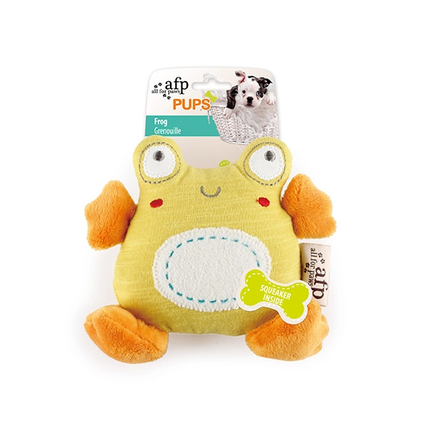 Afp Pups - Frog Peluş Kurbağa Yavru Köpek Oyuncağı - 1