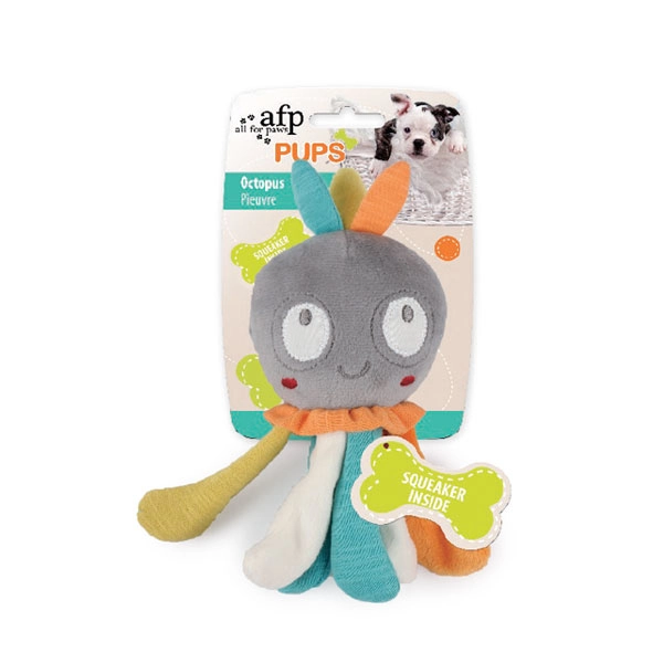 Afp Pups - Octopus Peluş Ahtapot Yavru Köpek Oyun. - 1