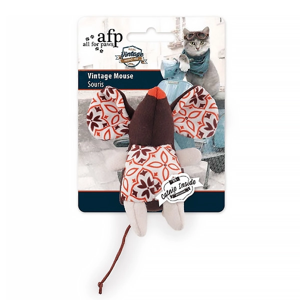 Afp Vintage Cat - Peluş Fare Oyuncak - 1