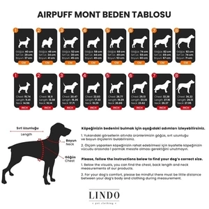 Air Puff Deep Köpek Montu Beden :2 - 4