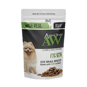 Animal World Dana Etli Küçük Irk Yetişkin Köpek Yaş Maması 85 Gr