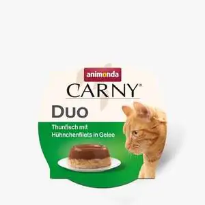 Animonda Carny Duo Ton ve Tavuklu Jöleli Kedi Konservesi 70 gr