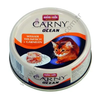 Animonda Carny Ocean Ton Balıklı - Karidesli Kedi Konservesi 80 GR - 1