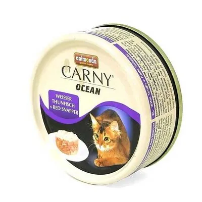 Animonda Carny Ocean Ton Balıklı - Kırlangıçlı Kedi Konservesi 80 GR - 1