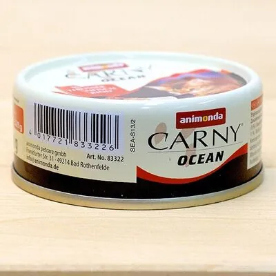 Animonda Carny Ocean Ton ve Sığır Etli Kedi Konservesi 80 GR - 6