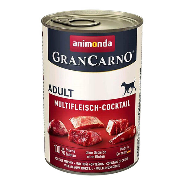 Animonda Gran Carno Karışık Etli Köpek Yaş Maması 400 GR - 1