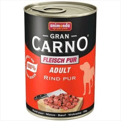 Anımonda Gran Carno Sığır Etli Köpek Yaş Maması 400 GR - 1