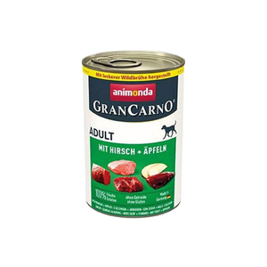 Animonda GranCarno Elmalı Geyikli Yetişkin Köpek Yaş Maması 400g