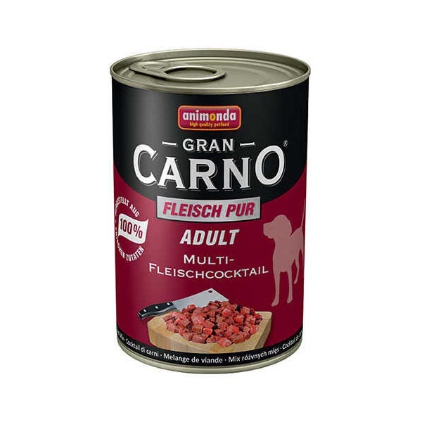 Animonda GranCarno Karışık Etli Yetişkin Köpek Yaş Maması 400 g (6 Adet) - 1