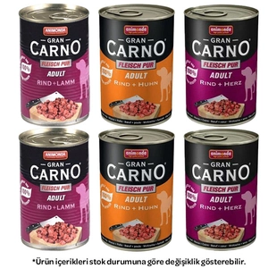 Animonda GranCarno Karışık Köpek Konservesi 400 Gr X 6 Adet
